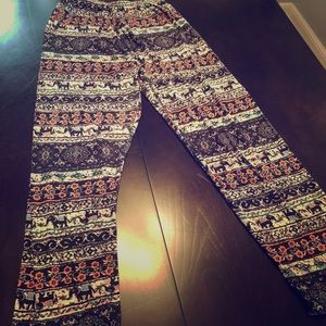 Elephant print leggings